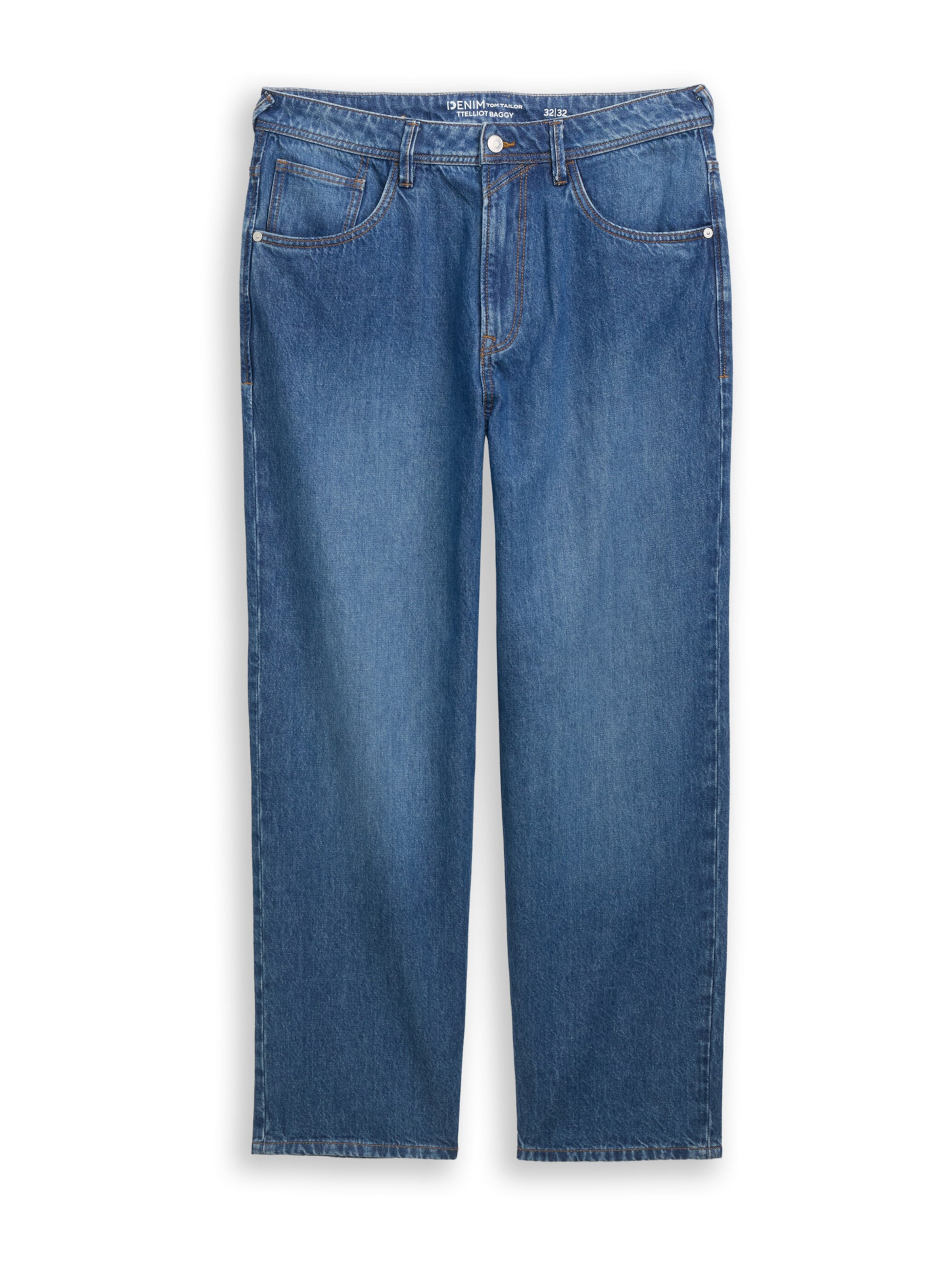 TOM TAILOR DENIM Farkut 'ELLIOT' värissä sininen: etupuoli