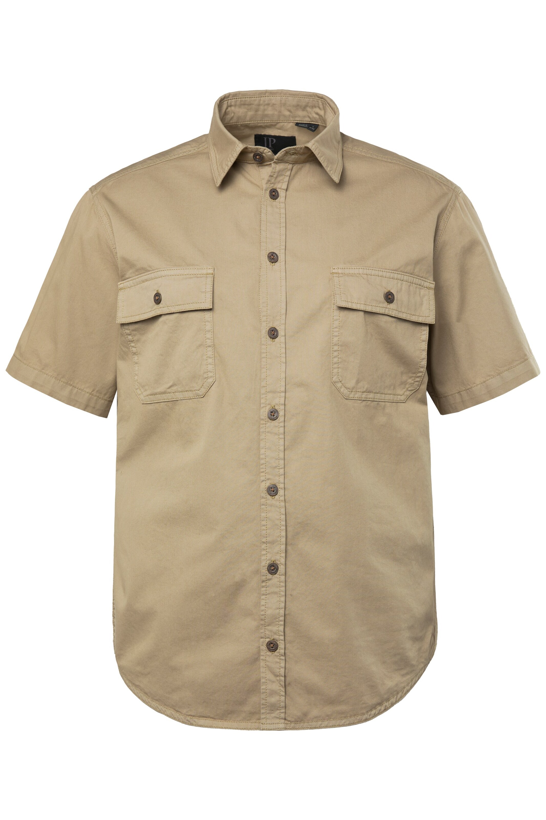 JP1880 Overhemd in de kleur Donkerbeige, Productweergave