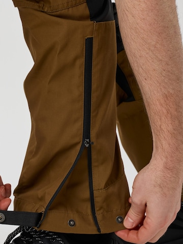 SWEDEMOUNT - regular Pantalón de montaña 'Nordkap' en marrón