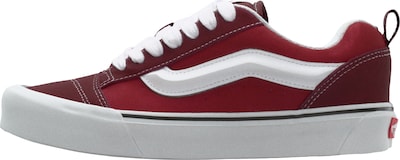 VANS Niske tenisice 'Knu Skool' u crvena / bordo / bijela, Pregled proizvoda