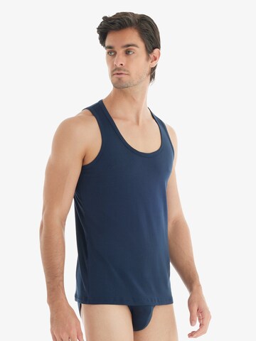 Maillot de corps Blackspade en bleu : devant
