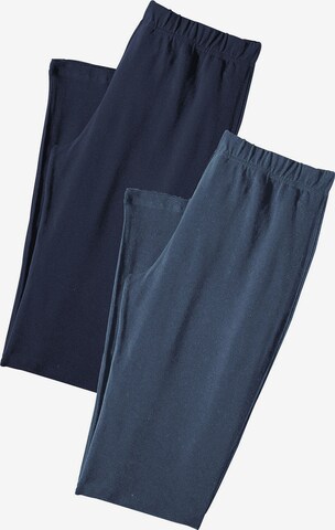 VIVANCE Pyjamahose in Blau: predná strana