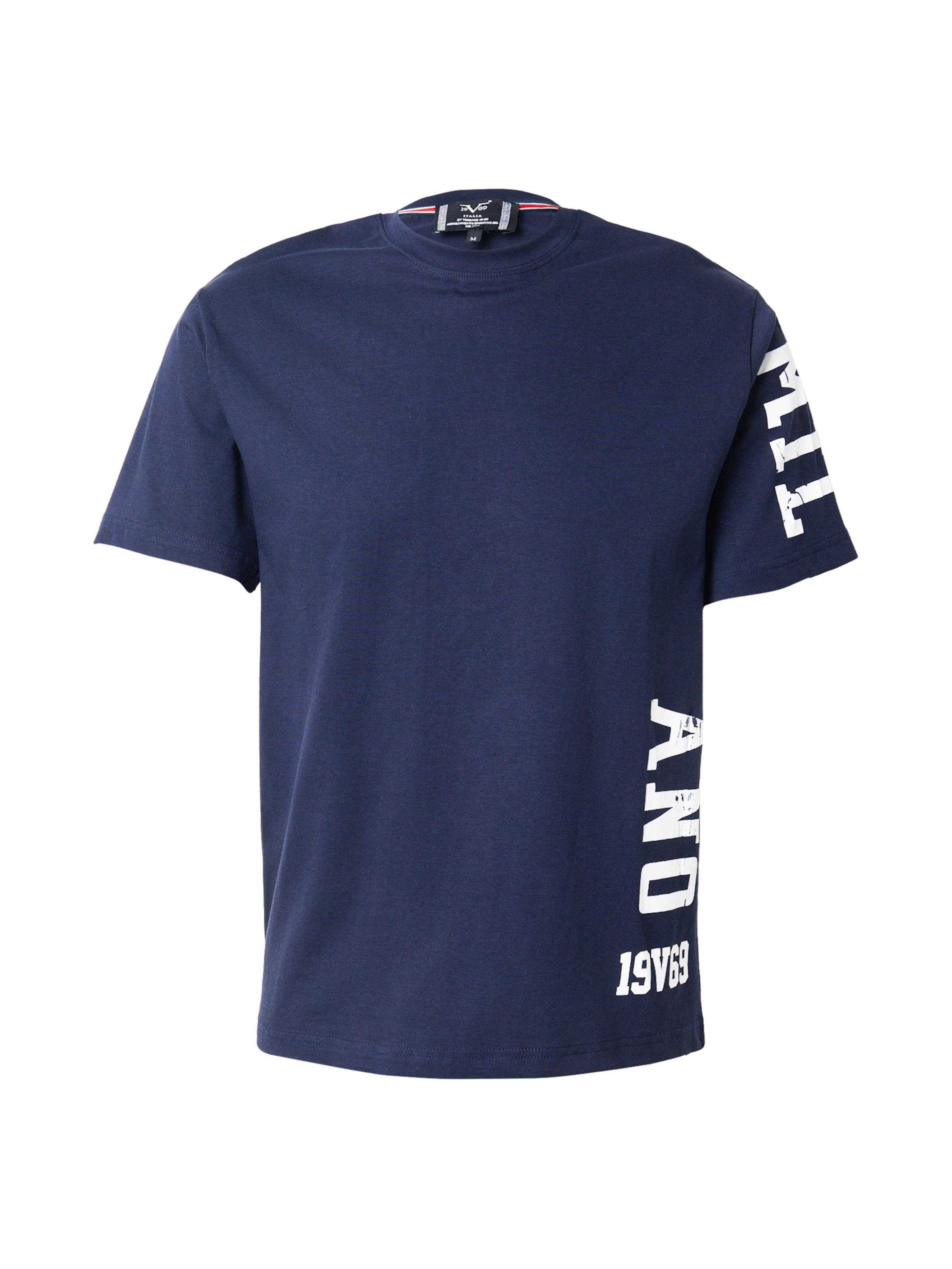 19V69 ITALIA Shirt 'Tamaro' in Blue: front