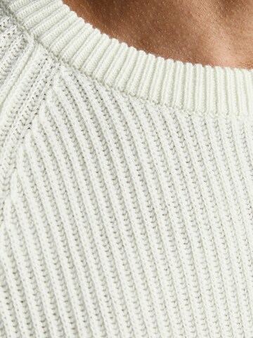 JACK & JONES Sweater 'Pannel' in White