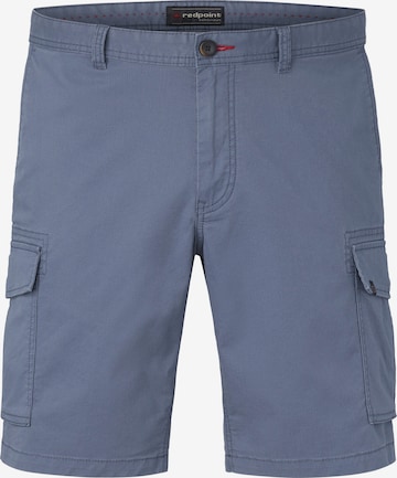 REDPOINT Regular Cargo Pants in Blue: front
