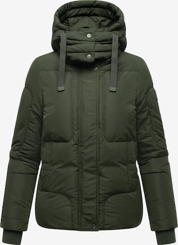 Veste d’hiver 'Zauberlicht 14' NAVAHOO en vert : devant