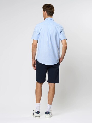 U.S. POLO ASSN. Regular fit Overhemd 'Natan' in Blauw