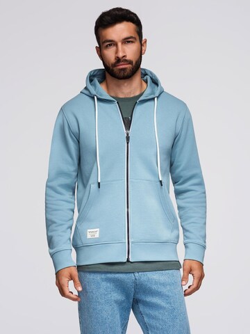 Sweat-shirt Ombre en bleu