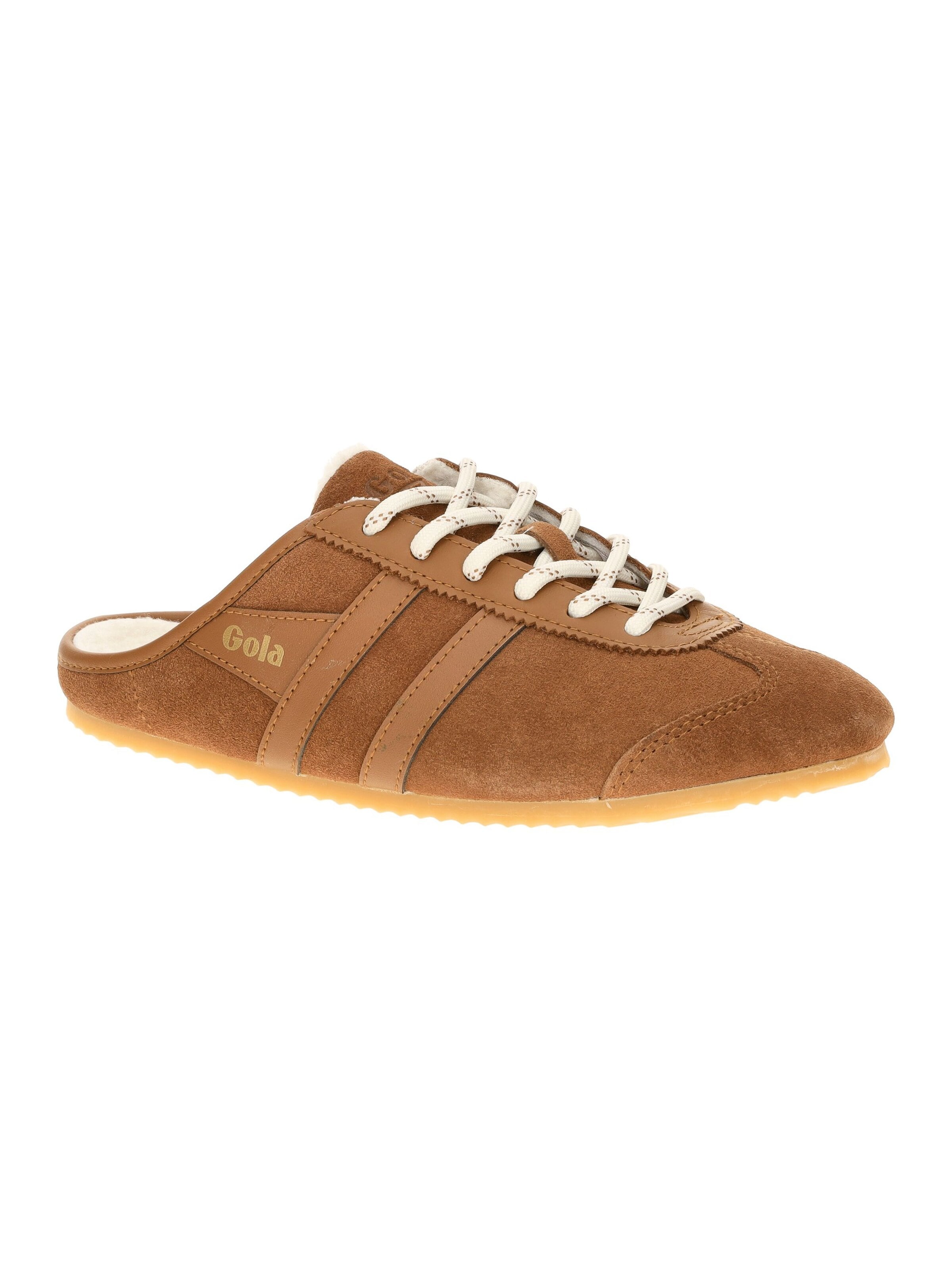 Gola Clogs in Brown: front
