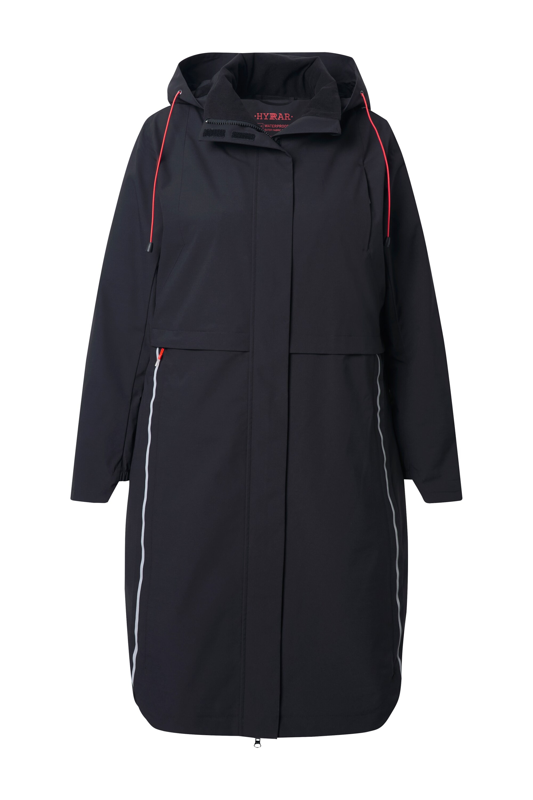 Ulla Popken Performance Jacket in Black: front