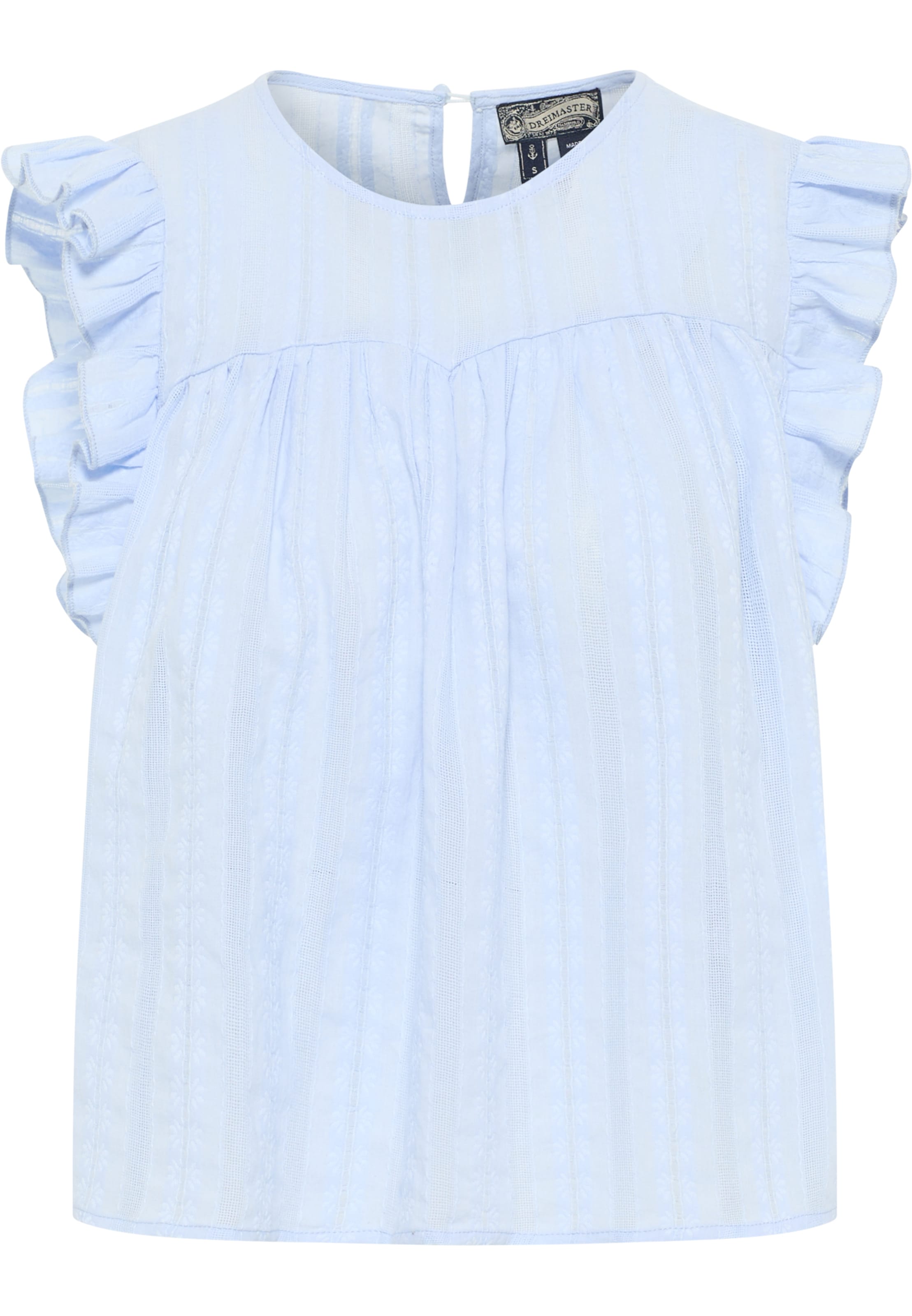 DreiMaster Vintage Μπλούζα σε μπλε: μπροστά