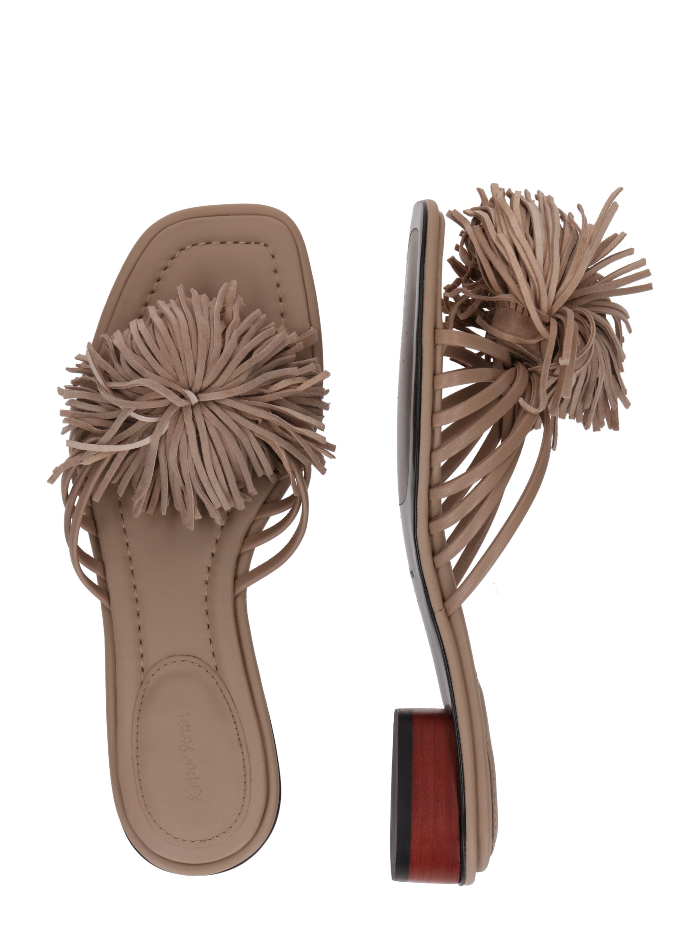 & Other Stories Pantolette i beige