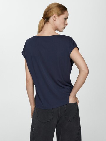 MANGO Blouse 'MALBI' in Blue