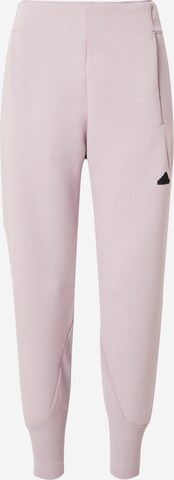 Pantalon de sport 'Z.N.E.' ADIDAS SPORTSWEAR en rose : devant