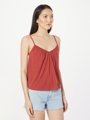 ABOUT YOU Top 'Lotti' in Rood: voorkant