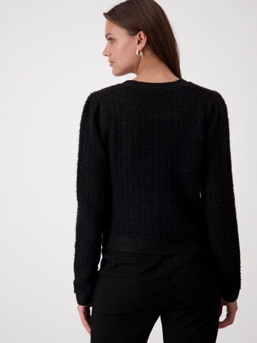 monari Knit Cardigan in Black