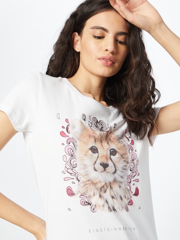 EINSTEIN & NEWTON - Camiseta 'Cheetha' en blanco