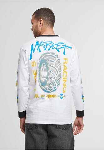 MARKET Shirt 'Loud Pipes' in Weiß: Vorderseite