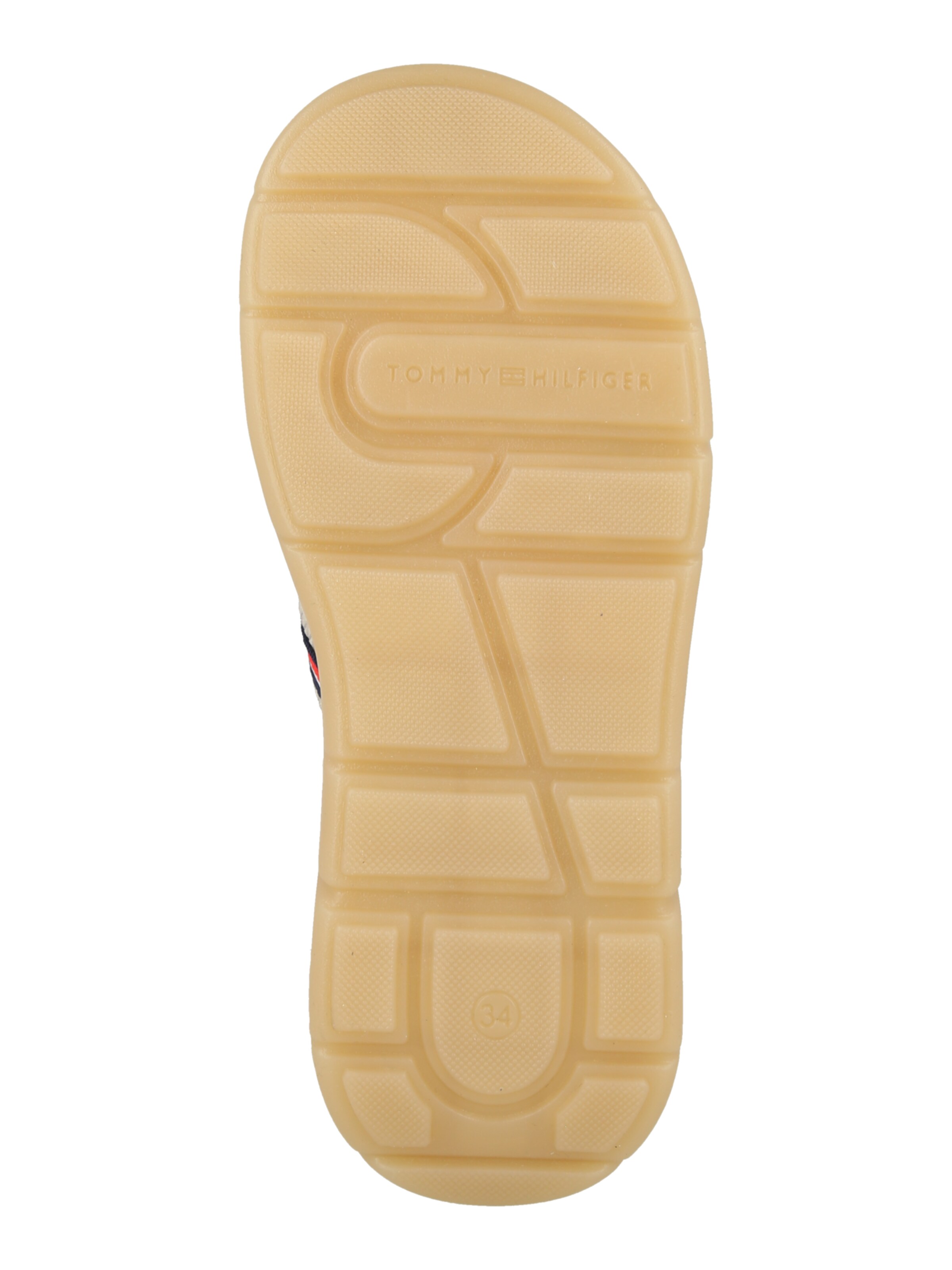TOMMY HILFIGER Nyitott cipők 'QUEST' - bézs