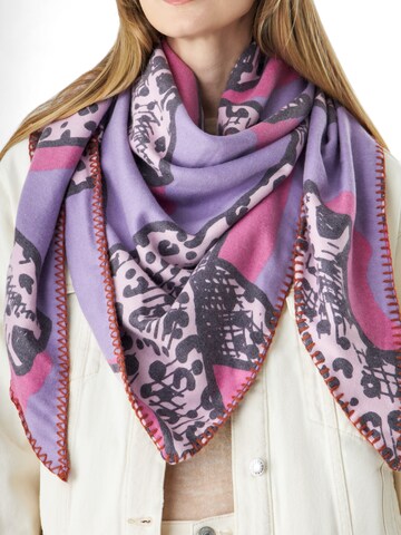 CODELLO Shawl in Purple