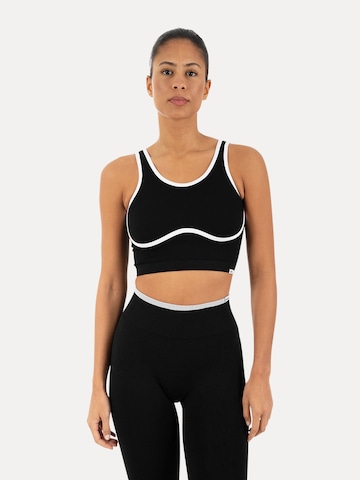 Smilodox Sporttop in Zwart: voorkant