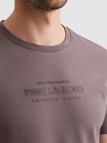 PME Legend T-shirt 'T-shirt with centered PME Legend artwork' i lila