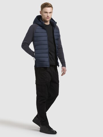 khujo Jacke 'NILON' in Blau