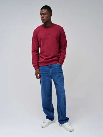 Salsa Jeans Sweatshirt in Rot