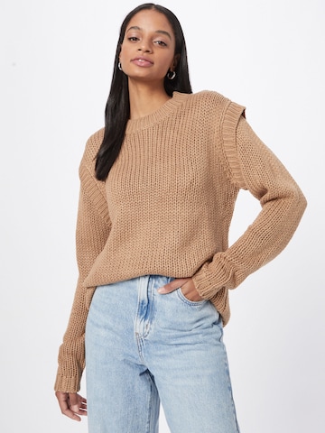 Rut & Circle Sweater 'Michelle' in Beige: front
