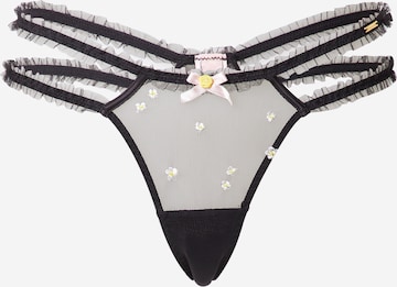 Boux Avenue Thong in Black: front