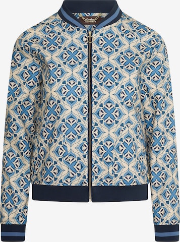 4funkyflavours Between-Season Jacket 'When We Get By' in Blue: front