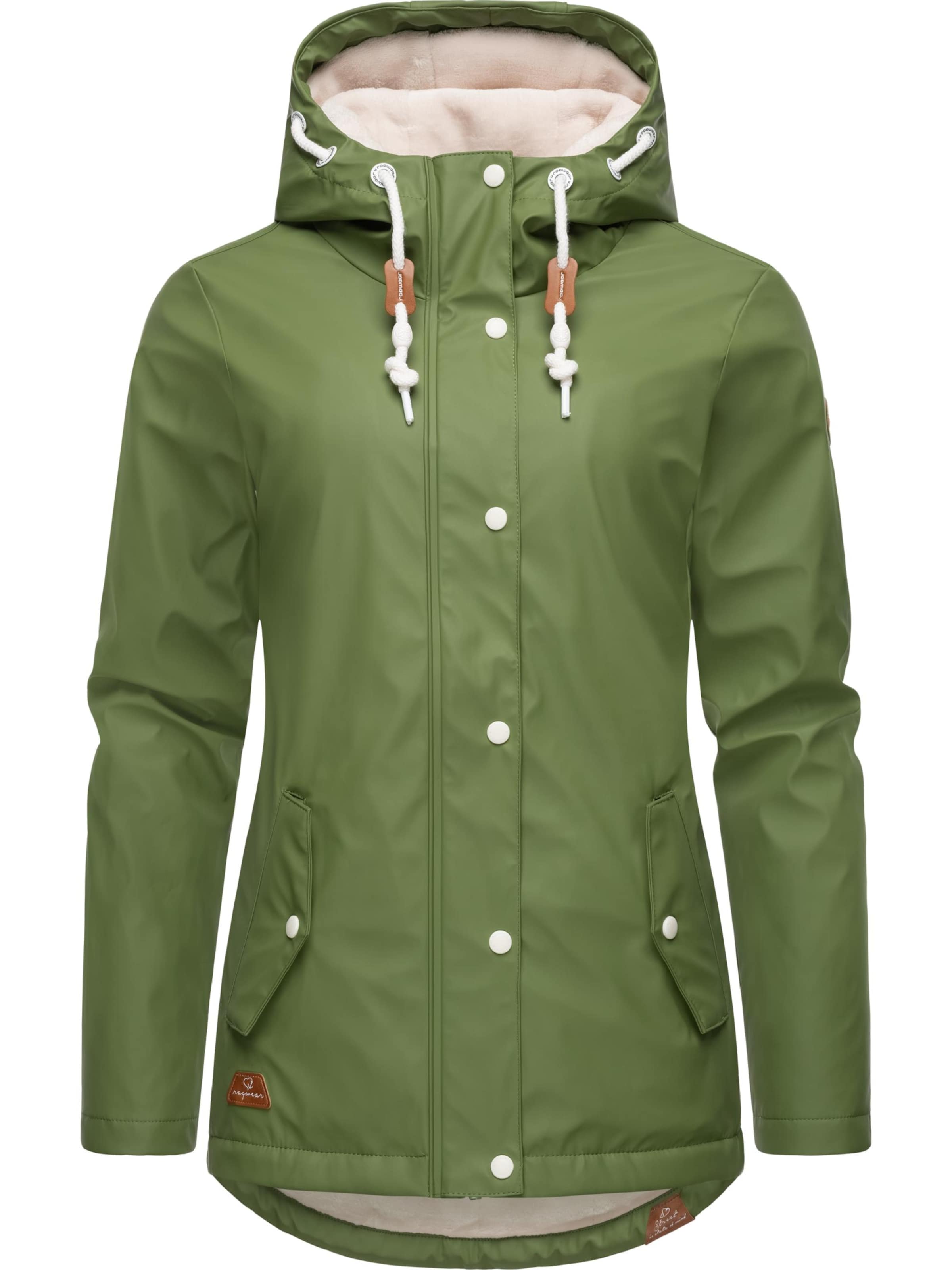 Ragwear - Chaqueta funcional 'Marge' en verde: frente