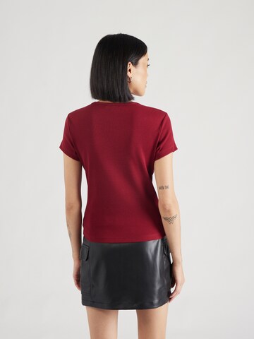 Tommy Jeans Koszulka w kolorze czerwony