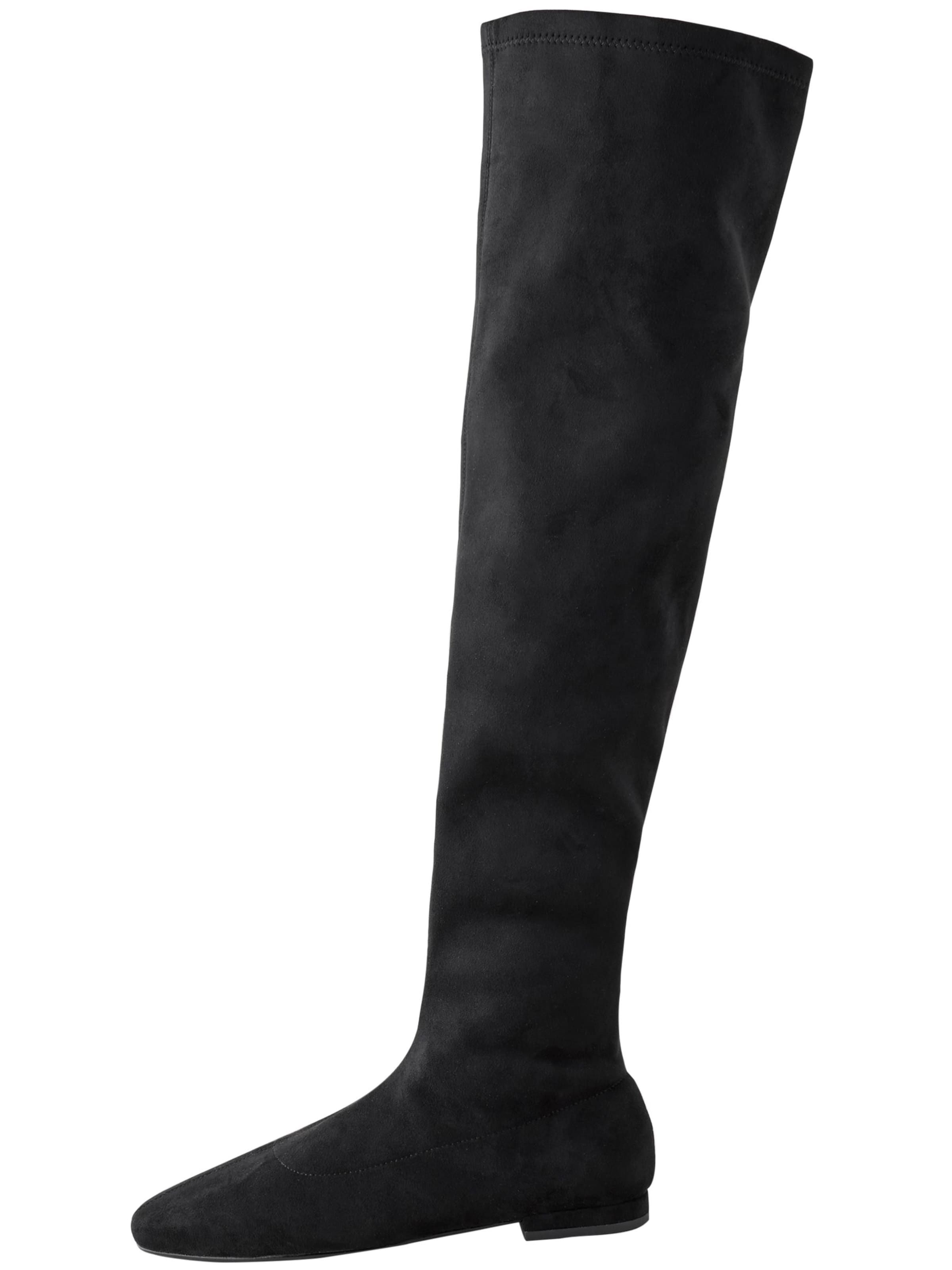 Next Μπότες σε μαύρο: μπροστά