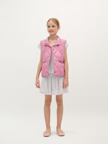 Scalpers Vest in Pink: front
