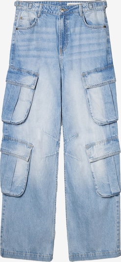 Bershka Rifľové kapsáče - modrá denim, Produkt