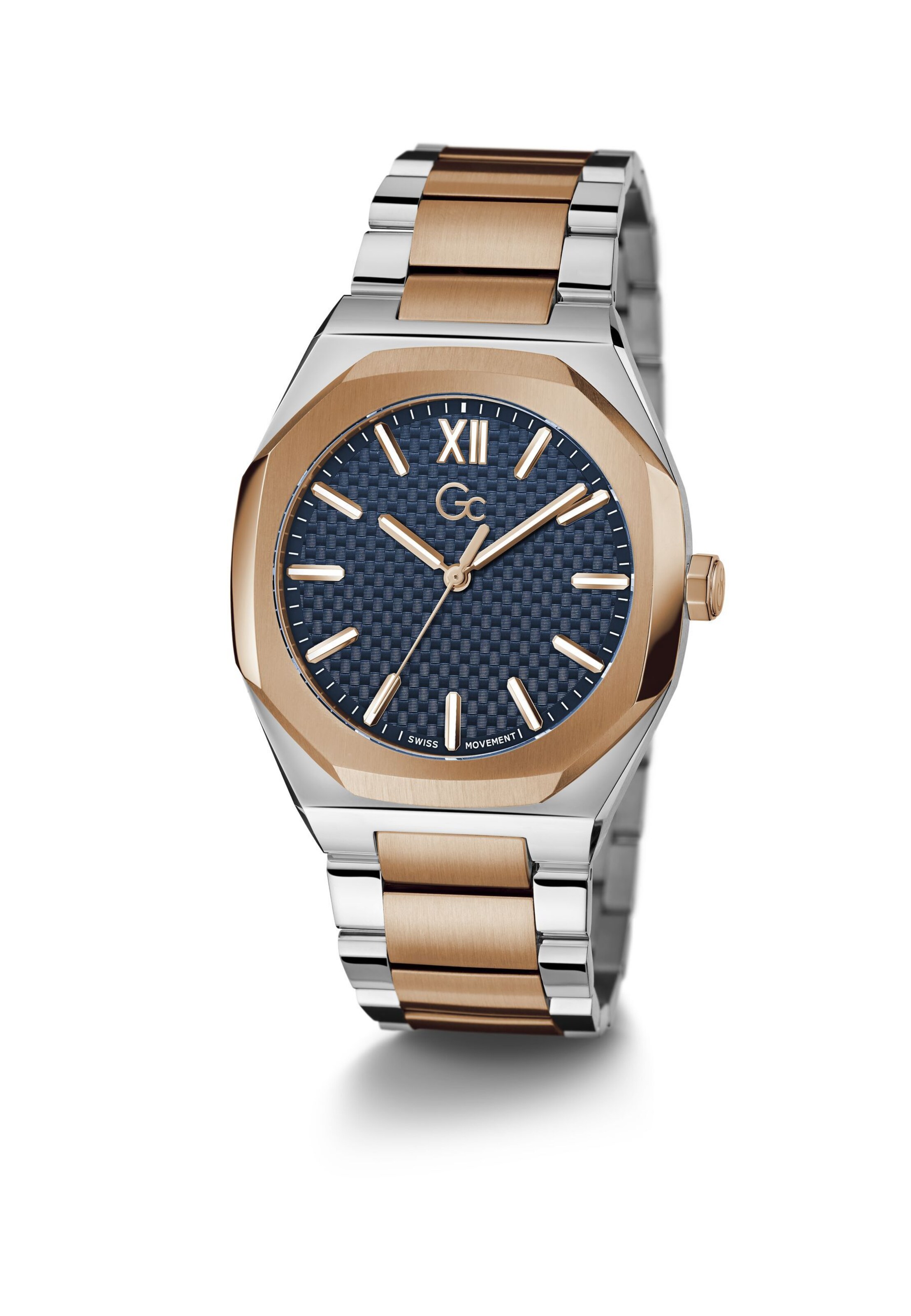 Gc Analog Watch 'Coussin Sleek' in Silver