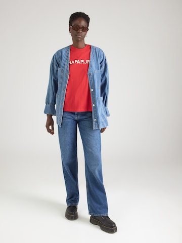 NAPAPIJRI - Camiseta 'Debant' en rojo