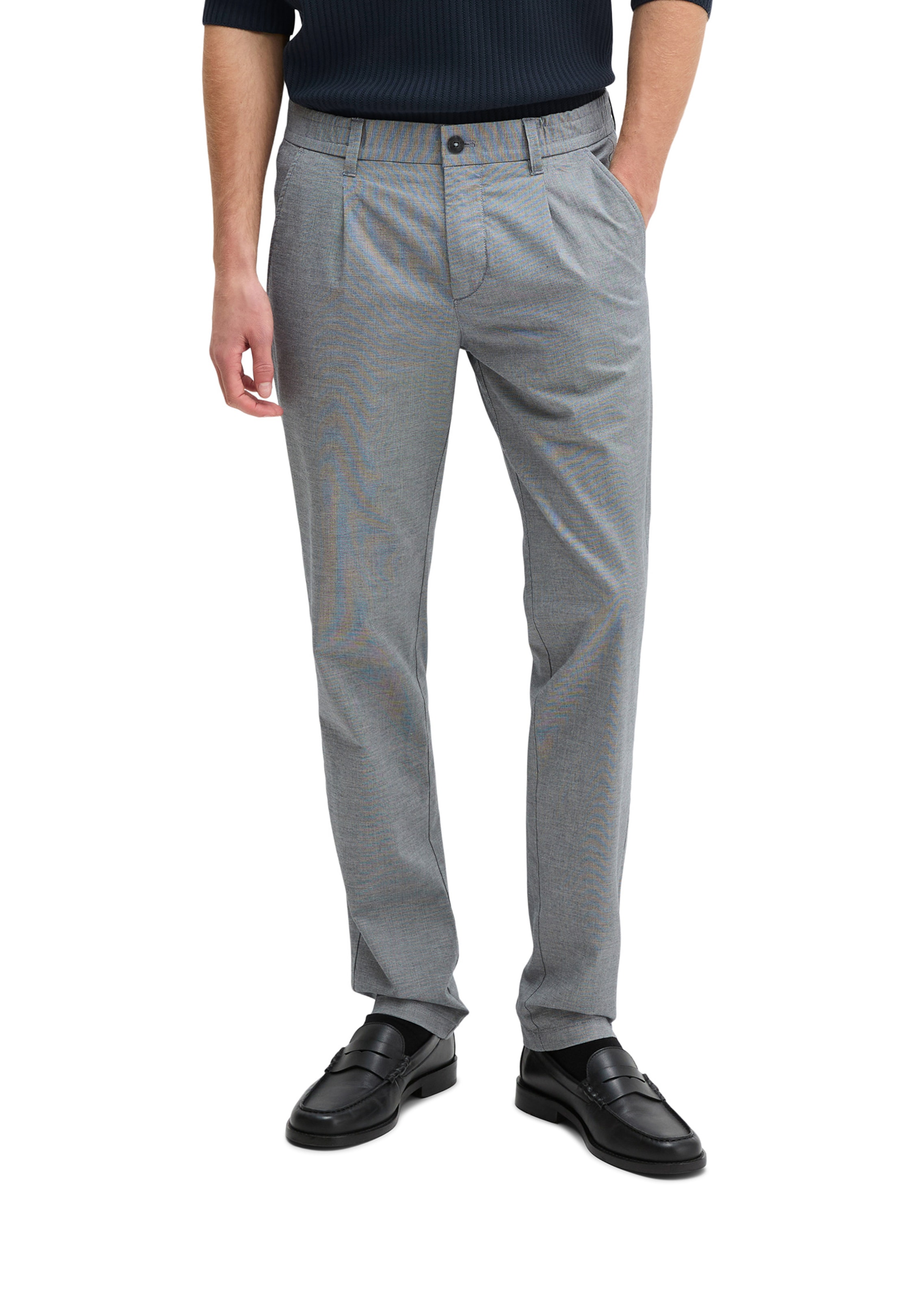Marc O'Polo Regular Broek in Blauw: voorkant
