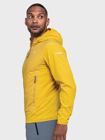 Veste outdoor ' Hiking Hybrid Jk Style Blaueis MNS ' Schöffel en jaune