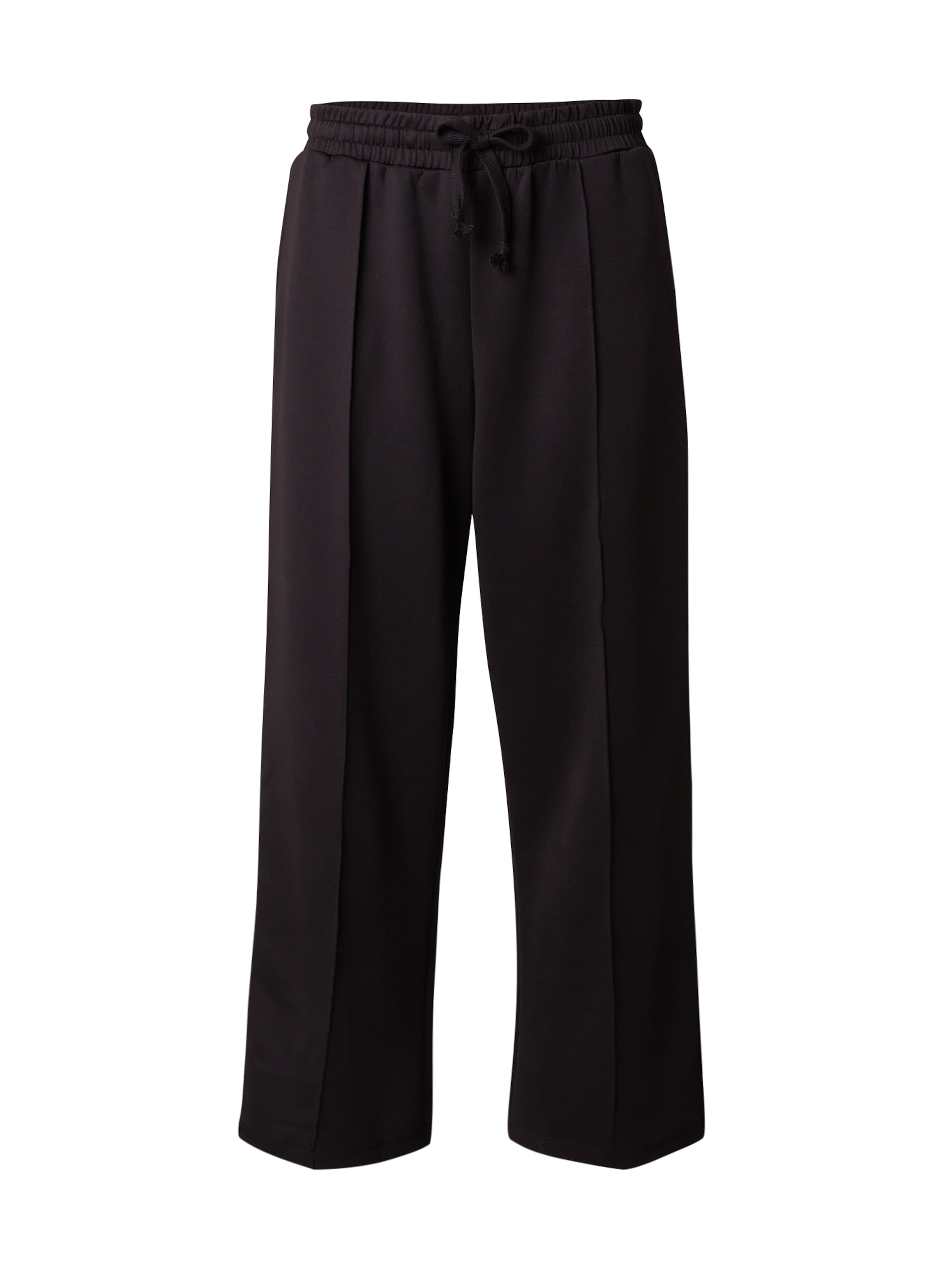 Noisy May Curve Široký strih Nohavice 'JENNA' - Čierna: predná strana