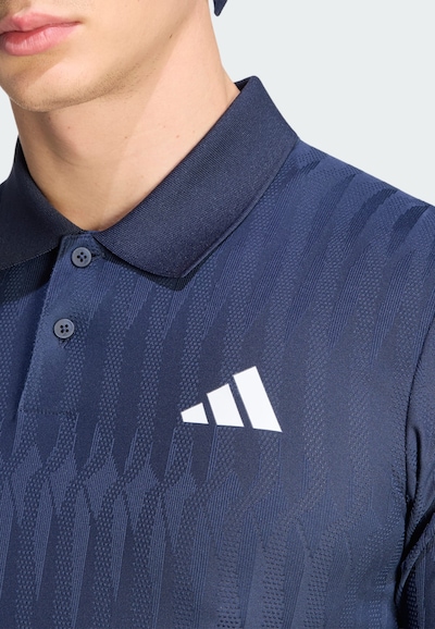 ADIDAS PERFORMANCE Funktionsshirt 'Airchill Freelift' in dunkelblau / weiß, Produktansicht