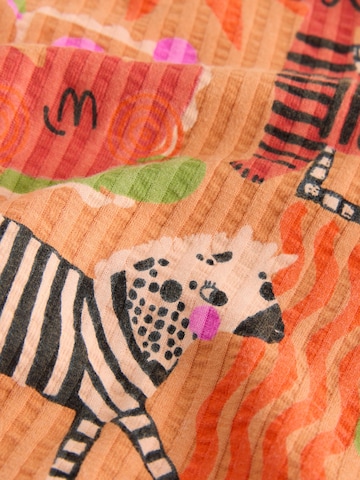 Next Wide leg Broek in Oranje