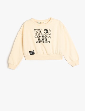 Koton Sweatshirt in Beige: front