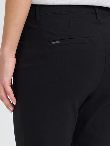 Regular Pantalon ' OXKeily Straight Leg ' Oxmo en noir