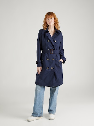 Manteau mi-saison ESPRIT en bleu : devant