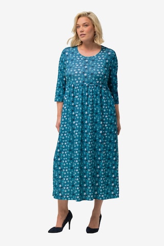 Robe Ulla Popken en bleu : devant