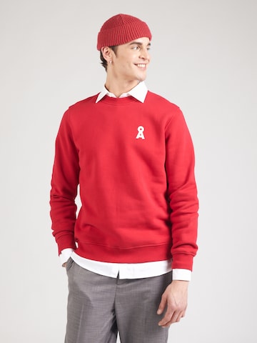 ARMEDANGELS Sweatshirt 'BAARO CHANGES' i röd