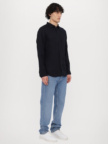 Regular fit Camicia di ARMANI EXCHANGE in blu