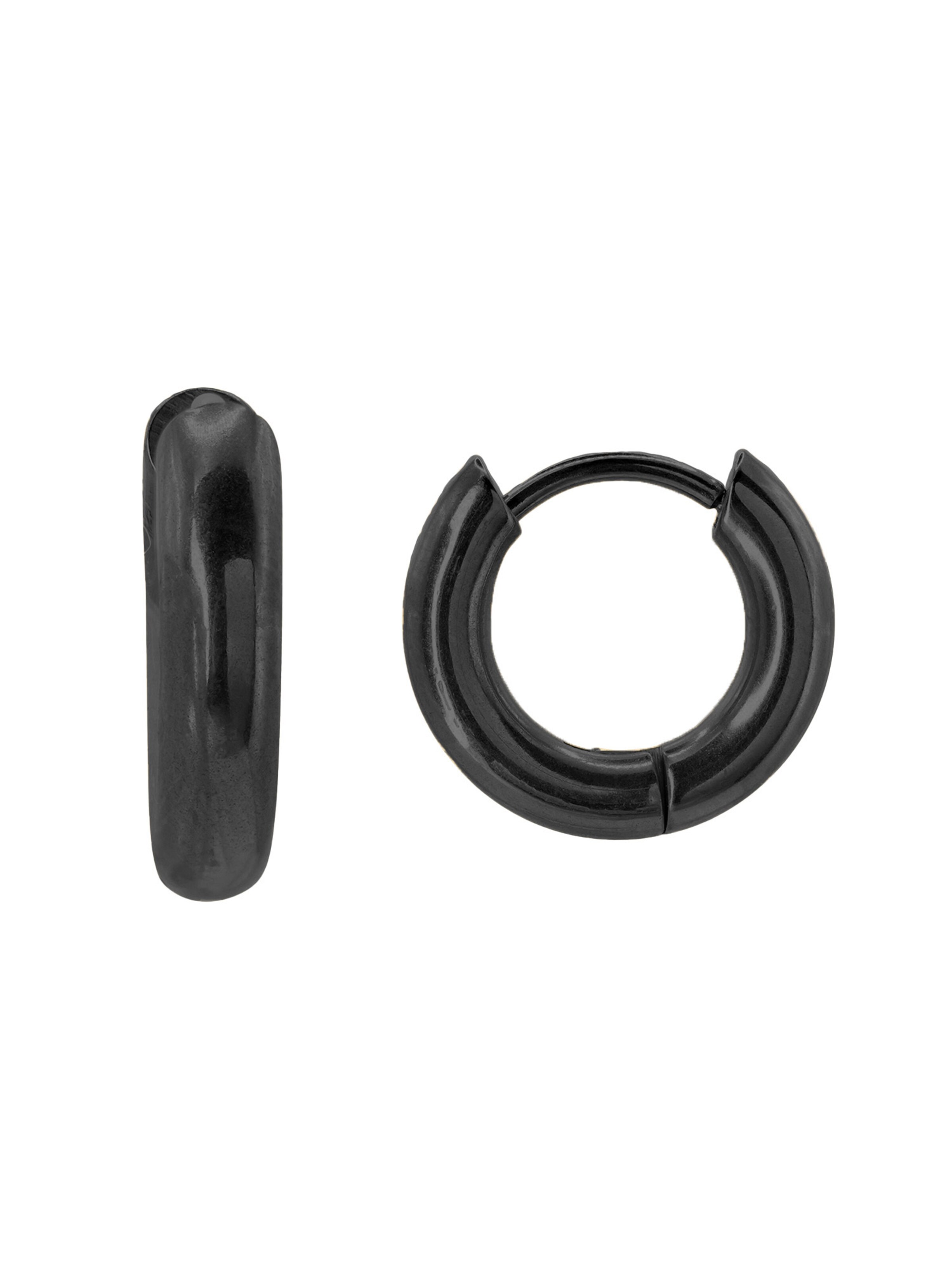 Boucles d'oreilles 'Norban' Heideman en noir